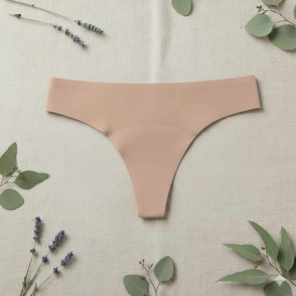 Tanga menstruelle Gaïa Noir Flux abondant Loonéa Protect Loonéa